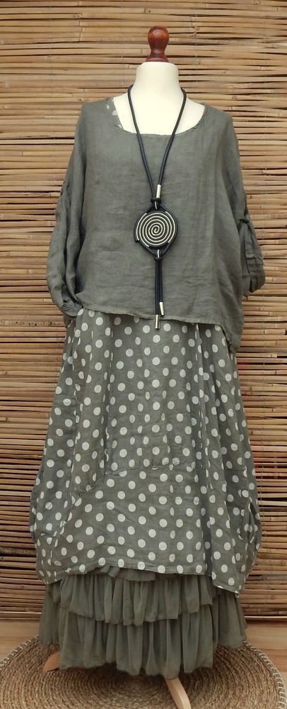 Sukienki Maksi, Skirt Tulle, Dots Dress, Lagenlook Style, Stil Boho, Estilo Hippie, Mode Boho, Frou Frou, Skirt Maxi