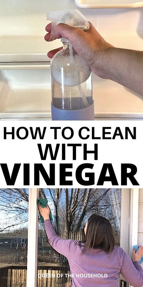 Vinegar And Water Cleaner, Cleaning Windows With Vinegar, Cleaning Hacks Vinegar, Clean With Vinegar, Vinegar Cleaning Solution, Vinegar Cleaning Spray, Using Vinegar To Clean, How To Make Vinegar, Cleaning Naturally