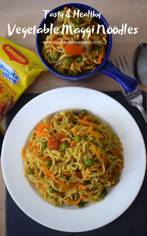 maggi recipe with vegetables, maggi masala recipe, instant noodles recipe, vegetable maggi noodles Instant Noodles Recipes, Maggie Noodles, Maggi Noodles, Maggi Recipes, Vegetable Spaghetti, Noodles Recipes, Homemade Noodles, Instant Noodles, Indian Snack Recipes