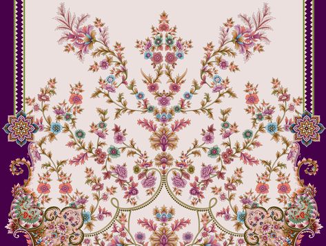 Ibb Design, Vintage Crockery, Botanical Flower Art, Textile Pattern Design, Iphone Wallpaper Themes, Border Pattern, Botanical Flowers, Textile Patterns, Textile Design