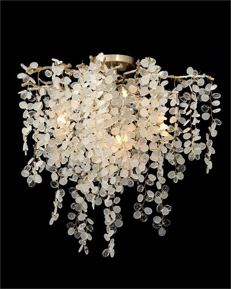 Shop | John Richard Branch Lighting, Flush Chandelier, Cluster Chandelier, Crystal Clusters, John Richard, Crystal Lighting, Semi Flush Ceiling Lights, 5 Light Chandelier, Linear Chandelier