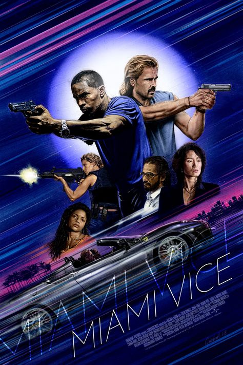 Miami Vice (2006) [1728 x 2592] Miami Vice Movie, Miami Vice 2006, Vice Movie, Sonny Crockett, Gong Li, Best Action Movies, Superhero Poster, Best Movie Posters, Movie Info