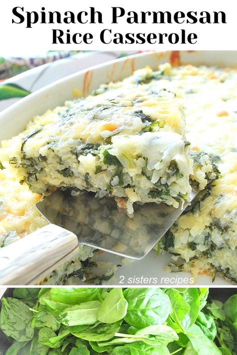 Gouda Quiche, Easter Dinner Side Dishes, Quiche Crustless, Easter Dinner Sides, Weight Watcher Recipes, Parmesan Rice, Farmhouse Recipes, Recipe Diaries, Spinach Parmesan