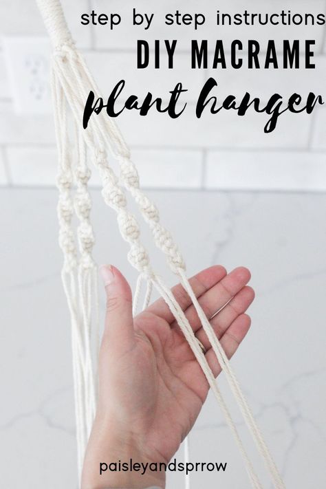 Free Macrame Plant Hanger Tutorials, Easy Macrema Plant Hanger, Basic Macrame Plant Hanger, Free Macrame Patterns Plant Hangers For Beginners, Macrame Loop Hanger, Macrame Plant Holder Pattern Free, Macrame Plant Hanger 3mm Cord, Large Macrame Plant Hanger Tutorial, Small Macrame Plant Hanger Pattern