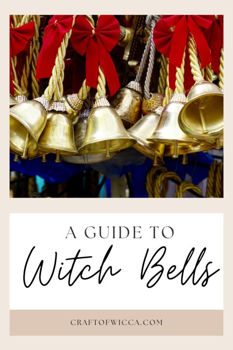 Witches Bells Meaning, Witch Door Bells, Witch Bells On Door Meaning, Witch Bells Meaning, Making Witches Bells, Witchy Wind Chimes, Witch Bells On Door, How To Make Witch Bells, Witch’s Bells