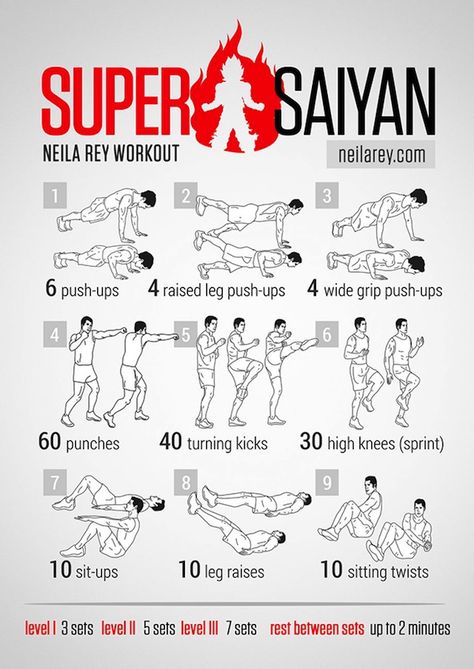 These Workout Guides Are Inspired By Your Favorite Super Heroes And Video Game Characters (Photos) Super Saiyan Workout, Saiyan Workout, Neila Rey Workout, Neila Rey, Hero Workouts, Fitness Studio Training, Superhero Workout, Trening Sztuk Walki, Fat Loss Program