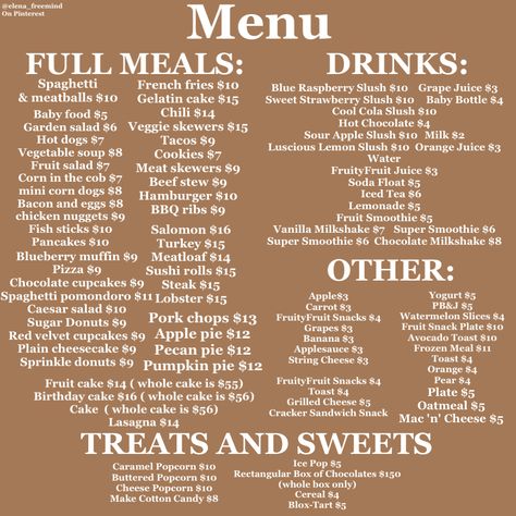 Bloxburg Fancy Restaurant Layout, Bakery Menu Bloxburg Code, Cafe Menus For Bloxburg, Bloxburg Resturant Logo Codes, Bloxburg Burger Menu Decals, Bloxburg Breakfast Menu Codes, Bloxburg Food Menu Decals, Bloxburg Food Truck Decals, Cafe Bloxburg Ideas Inside