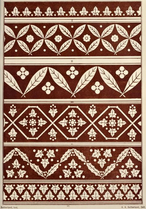 40 classic vintage stencil designs you can download & use - Click Americana Batik Malaysia, Gear Design, Greek Pattern, Gothic Pattern, Ajrakh Prints, Paisley Art, Batik Design, Wax Resist, Border Embroidery Designs