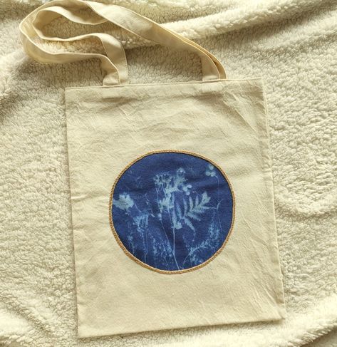 Canvas tote bag, Cyanotype Fashion, Cottage Core Aesthetic Tote Bag, Embroidered Tote #cyanotypetotebag #cyanotypeprint #cyanotypeoncotton #floraltotebag #cottagecoretote #meadowflowers #meadowtotebag #flowercyanotype Embroidery Home Decor, Cyanotype Print, Embroidery Home, Aesthetic Tote Bag, Floral Aesthetic, Embroidered Tote Bag, Embroidered Tote, Cottage Core Aesthetic, Animal Brooch