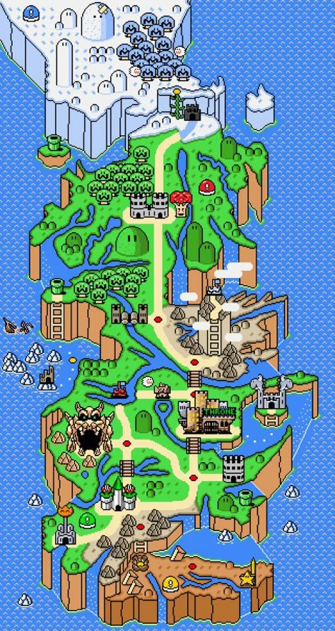 Game of Thrones Map / Super Mario World Super Mario World Game, Game Of Thrones Map, Game Of Thrones Westeros, Westeros Map, Super Mario Games, Super Mario Nintendo, Mario Games, Gra O Tron, Super Mario World