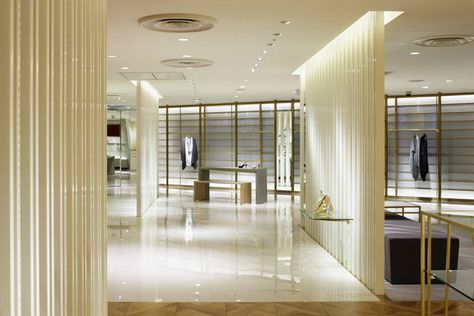 ESTNATION Valentino Store, Best Home Interior Design, Christopher Ward, Interior Design Dubai, Lighting Plan, Men Store, Retail Store Design, Retail Design Blog, Commercial Interior Design