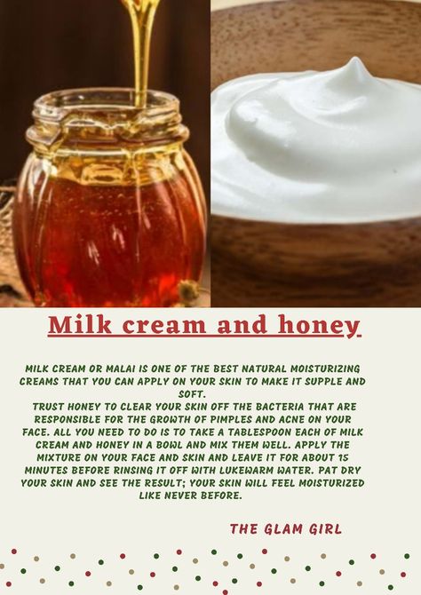 Face Pack For Dry Skin, Natural Face Pack, Patchy Skin, Mask For Dry Skin, Honey Face, Winter Face, Face Pack, Milk Cream, Winter Skin Care