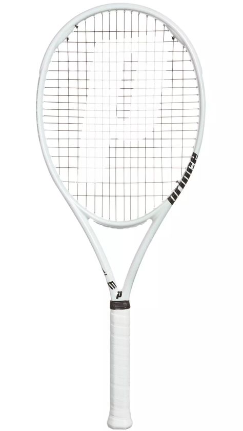 Prince Pinnacle Tennis Racqet Cool Tennis Rackets, Cute Tennis Racket, Tennis Racket Aesthetic, White Tennis Racket, Prince Tennis Racket, Outfit Tennis, Racket Tennis, Prince Tennis, Tennis Aesthetic