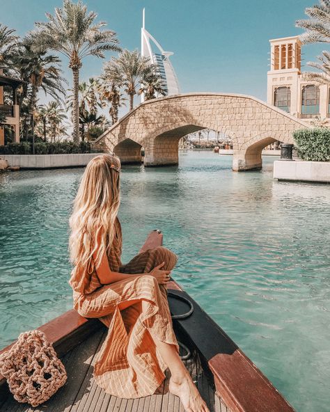 Dubai Picture Ideas, Dubai Photoshoot, Madinat Jumeirah, Dubai Vacation, Dubai Aesthetic, Visit Dubai, Dubai City, Travel Photography Inspiration, Job Seekers