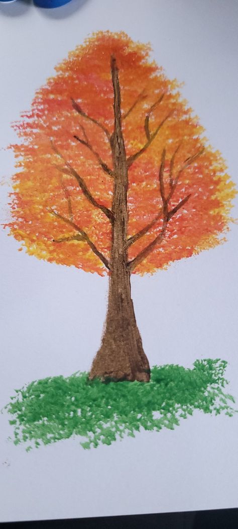 autumn🍂 Autumn Tree Drawing, Draw A Tree, Cute Laptop Wallpaper, Tree Drawing, Fall Pictures, Laptop Wallpaper, Autumn Trees, Doodle Drawings, A Tree