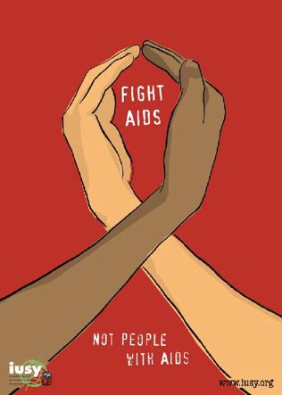 Aids Poster, Hiv Aids Awareness, Hiv Prevention, Living With Hiv, Aids Awareness, Awareness Poster, Aids Day, World Aids Day, Health Awareness