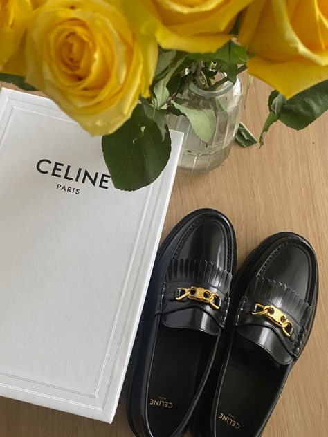 Celine Loafers Outfit, Celine Loafers, Future Cpa, Black Loafers Outfit, Loafers Trend, Celine Paris, Loafers Outfit, Shoe Stretcher, Wardrobe Clothes