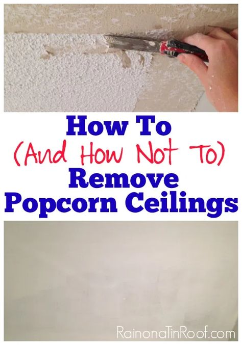 Diy Popcorn, Removing Popcorn Ceiling, Deep Cleaning Hacks, Cleaning Painted Walls, Ceiling Texture, Popcorn Ceiling, Glass Cooktop, Deep Cleaning Tips, Clean Dishwasher