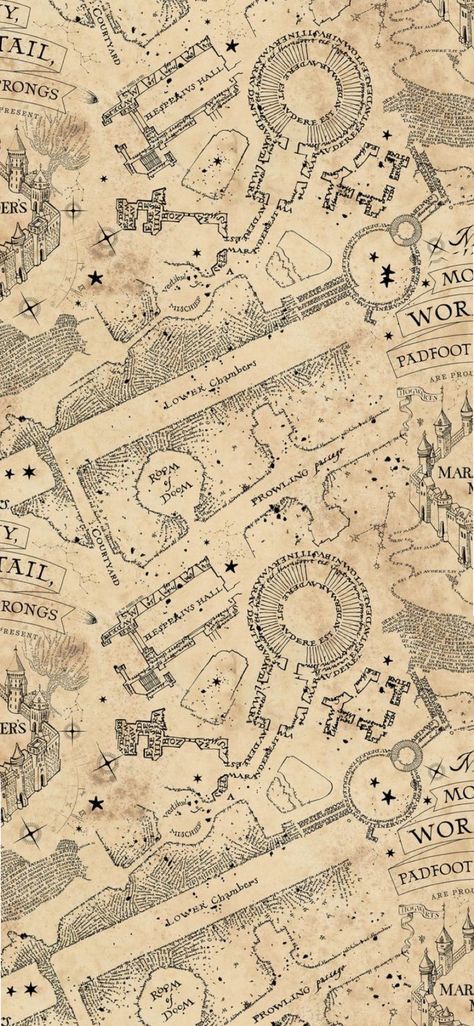 Harry Potter Wallpaper Marauders Map, Harry Potter Book Wallpaper, Harry Potter Computer Background, Dobby Wallpaper Aesthetic, Marauders Wall Prints, Marauders Laptop Wallpaper Aesthetic, Marauders Map Background, Harry Potter Asthetic Wallpers, Harry Potter Phone Layout