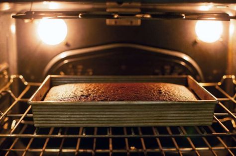 Convection oven vs. traditional oven | King Arthur Baking Convection Oven Baking, No Bake Chocolate Cake, Cake Oven, Chocolate And Vanilla Cake, Inside Cake, Oven Design, Bake A Cake, Bake Cakes, Baking Chocolate