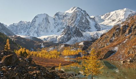 Altai Mountains, Landscape Reference, Siberia Russia, World Atlas, Mountain Living, Breathtaking Places, Cultural Studies, Mountain Life, Beautiful Places On Earth