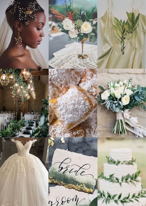 Tiana the princess and the frog Wedding princess Disney inspiration aesthetics mood board Princess And The Frog Wedding, Bayou Wedding, Princess Wedding Theme, Frog Wedding, Tiana Wedding, Princess Tiana Birthday Party, Tiana Birthday Party, Disney Princess Wedding, Princesa Tiana