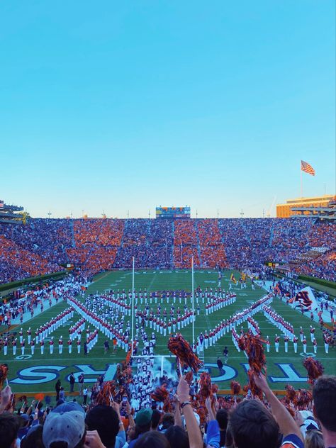 University Of Auburn, Auburn University Dorm, Auburn College, Auburn Clothes, Student Section, University Dorms, College Gameday, Auburn Football, Dream College