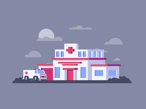 Clinic #goashape Clinic Illustration, Japanese App, Field House, Building Illustration, House Door, Clinic Design, Creative Idea, House Doors, Visual Communication