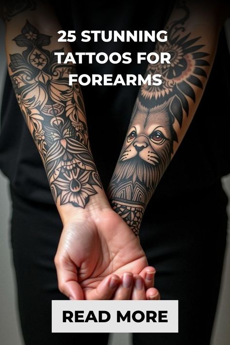 Men's Tattoo Forearm, Full Arm Tattoo Men Sleeve Ideas, Amazing Forearm Tattoos, Best Forearm Tattoos For Men, Forearm Sleeve Tattoo, Knee Tattoo Ideas, Coolest Tattoos, Arm Tattoo Sleeve, Unique Forearm Tattoos