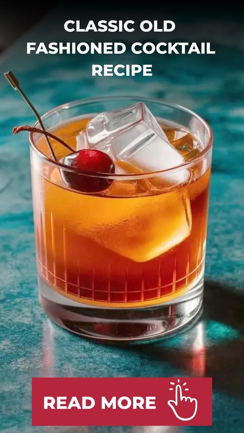 In the mood for a vintage drink tonight? Try a classic Old Fashioned cocktail! Made with whiskey, sugar, bitters, and a twist of orange, this timeless favorite is perfect for any gathering or just unwinding after a long day. Let the rich flavors and simplicity of an Old Fashioned transport you back in time as you sip and savor every moment. Impress your friends with your mixology skills or treat yourself to a sophisticated nightcap at home. An Old Fashioned Drink, Simple Old Fashioned Cocktail, Oldfashion Cocktail Recipes, How To Make An Old Fashioned, Old Fashioned Recipes Cocktail Whiskey, Recipe For Old Fashioned Cocktail, Old Fashioned Recipes Cocktail Easy, Classic Old Fashioned Recipes Cocktail, Easy Old Fashioned Cocktail