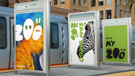 San Diego Zoo - by Landor #design #identidade #identidy #visual #zoológico #zoo #sandiego #marca #brand #rebrand Zoo Poster Design, Zoo Marketing, Zoo Signage, Zoo Logo, Zoo Project, Zoo Architecture, Brookfield Zoo, Animal Conservation, Wordmark Logo