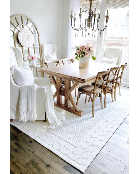 MyTexasHouse by Orian Rug Collection - My Texas House Dining Room Area Rug Ideas, My Texas House Rug, Area Rug Ideas, Dining Room Area Rug, Dining Room Area, Orian Rugs, My Texas House, Picket Fences, House Dining Room