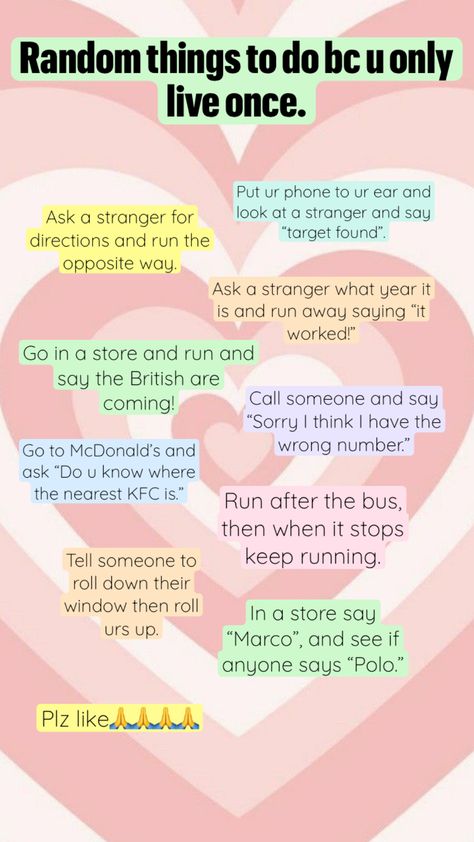 Spontaneous things to do since u only live once. Things To Do Because U Only Live Once, Thing To Do Because You Only Live Once, Spontaneous Things To Do Cause You Only Live Once, Things To Do At Least Once In Life, Stuff To Do Because You Only Live Once, Spontaneous Things To Do Because You Only Live Once, Things To Do 2 People, Things To Do Bc U Only Live Once, Things To Do Cuz U Only Live Once