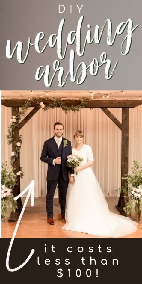 Diy Arbor Wedding, Diy Arbor, Diy Wedding Arbor, Arch For Wedding, Wood Wedding Arches, Fish Wedding, Diy Arch, Diy Arbour, Wooden Wedding Arches