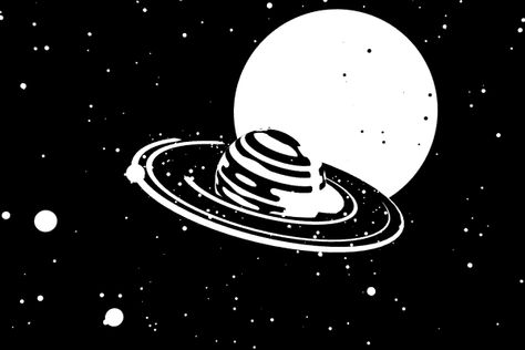 Black And White Loop GIF by Doze Studio - Find & Share on GIPHY Loop Gif, Space Grunge, Black Planet, Aesthetic Space, Banner Gif, Space Time, Aesthetic Gif, Black Aesthetic, 3d Animation