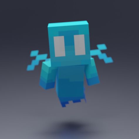 Allay Art Minecraft, Allay Minecraft, Minecraft Allay, Minecraft Pasta, Anime Minecraft, Minecraft Mobs, Minecraft Room, Minecraft Builds, Minecraft Art