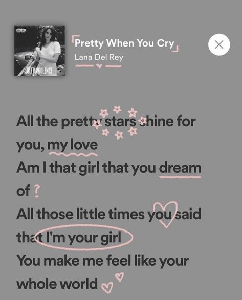 You Are My Moon, Lana Del Rey Songs, Not Musik, Lana Del Rey Lyrics, Meaningful Lyrics, Song Lyric Quotes, Pretty When You Cry, Lyrics Aesthetic, Lana Del Ray