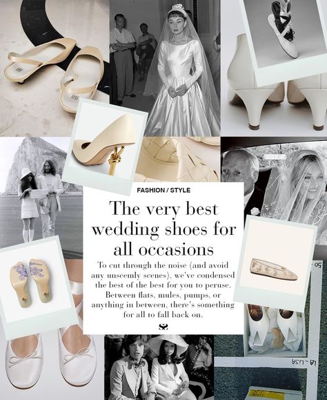 The second toe meets aisle, a world awaits your walk...⁠ ⁠ Are you opting for a ballet flat? Or an ivory pump? For those brides with a hemline kissing the floor, is comfort the maximum groove you're after?⁠ ⁠ At the 🔗, we've condensed the best in bridal footwear. Bridal Footwear, Ivory Pumps, Fun Wedding Shoes, Ballet Flat, Bridal Shoes, The Floor, Wedding Shoes, A World, Ballet Flats