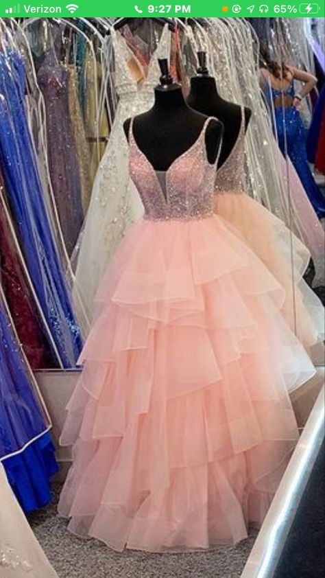 Candy Pink Prom Dress, Strapless Pink Prom Dress, Bithday Dress, Big Prom Dresses, Puffy Prom Dresses, Dream Ideas, Sweet Dresses, Prom Dress Inspo, Big Board