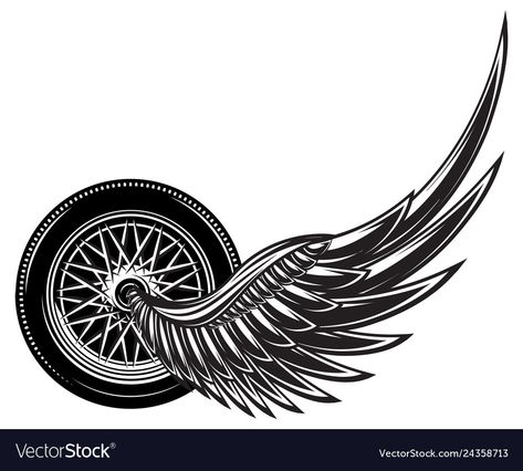 Black Acoustic Guitar, Train Vector, Bicycle Tattoo, Guitar Vector, Futuristic Background, Illustration Creative, Wheel Design, Monochrome Pattern, Wings Tattoo