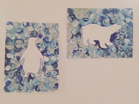 Arctic Animals Preschool, Starověký Egypt, Penguins And Polar Bears, Pole Nord, Polar Animals, Winter Preschool, Bear Theme, Winter Crafts For Kids, Winter Animals