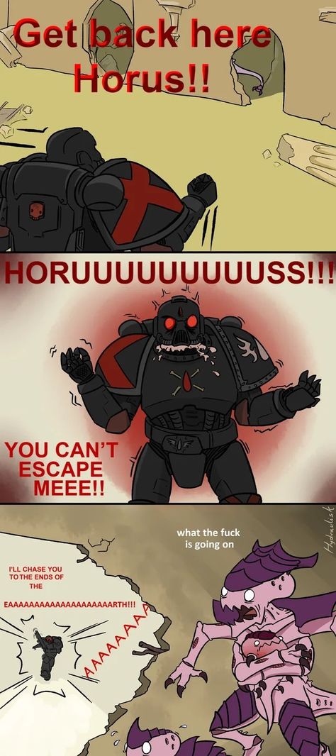 Warhammer 40k Funny Comics, Warhammer Phone Wallpaper, Salamanders 40k Art, Joytoy Warhammer 40k, Blood Angels 40k Art, Warhammer 40k Slaanesh, Necron Art, Warhammer 40k Funny, Warhammer 40000 Art