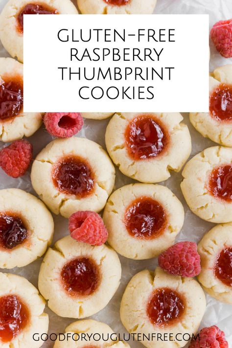 Raspberry Thumbprint, Raspberry Thumbprint Cookies, Thumbprint Cookies Recipe, The Jam, Thumbprint Cookies, Raspberry Jam, Unhealthy Food, Group Meals, Food App