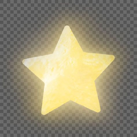 Star Sticker Png, Yellow Star Png, Stars Transparent Background, Star Transparent Png, Glow Stickers, Star Transparent, Gold Star Stickers, Png Star, Light Yellow Background