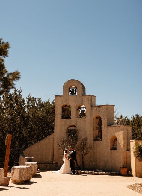 Intimate Wedding at Chapel Dulcinea | Bri & Freddie Elope Photoshoot, Chapel Photoshoot, Small Church Weddings, Chapel Dulcinea, Spanish Style Wedding, Vowel Renewal, Church Weddings, Venue Ideas, Church Wedding