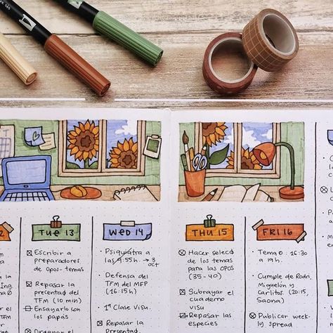 September Study Planner, September Bujo Spread, September Weekly Spread, September Spread, September Bujo, Notes Doodles, Bujo Weekly Spread, Bullet Journal Ideas Templates, Doodle Books