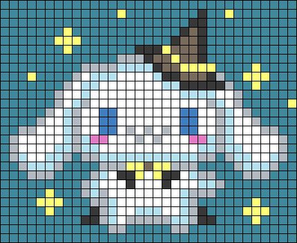 Alpha pattern #124765 | BraceletBook Modele Pixel Art, Kawaii Hello Kitty, Hello Kitty Crafts, Easy Pixel Art, Pixel Art Templates, Perler Art, Pixel Drawing, Cute Hello Kitty, Diy Perler Bead Crafts