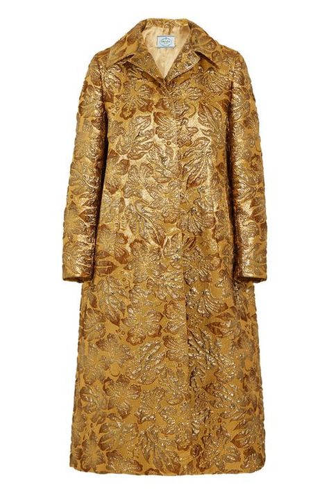 prada Mango Faux Fur Coat, Prada Coat, Brocade Coat, Jacquard Coat, Cl Fashion, Floral Coat, Embroidered Kimono, Cocoon Coat, Kimono Pattern