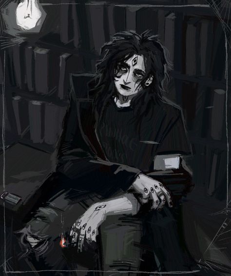 The Dark The Magnus Archives, Jared Key Magnus Archives, Sunglasses Art Reference, 3 Eyed Character Design, Gerard Keay Aesthetic, Gerard Key The Magnus Archives, Magnus Archives Gerard, Tma Gerry Keay, The Magnus Archives Gerard Keay