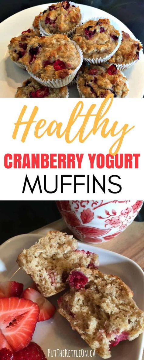 These healthy cranberry, yogurt muffins are quick and easy to make. They're also perfect for your kids lunch box as a snack, or for breakfast on the go. #muffins #muffinrecipes #cranberryrecipe #cranberries #wholewheat #freezermeals #healthybaking #healthymuffins #breakfastrecipes #onthegobreakfast Cranberry Yogurt Muffins, Healthy Cranberry Muffins, Easy Healthy Breakfast Casserole, Cranberry Yogurt, Piercings Chart, Weight Watchers Muffins, Easy Crockpot Recipes Healthy, Piercings Nose, Healthy Breakfast Casserole